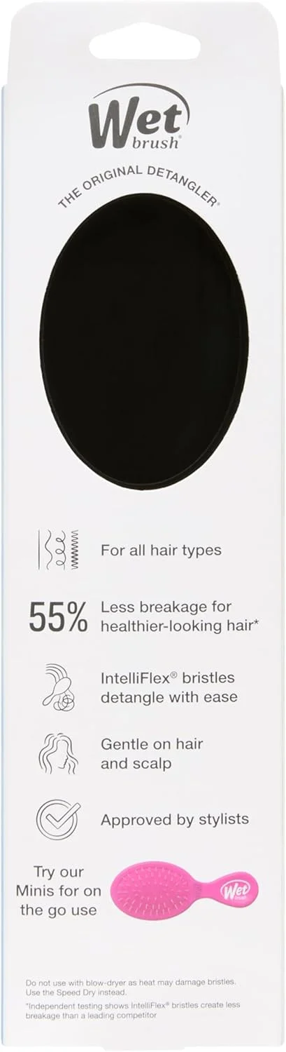 برس موی خیس اورجینال Detangler، مشکی برس موی خیس اورجینال Detangler، مشکی