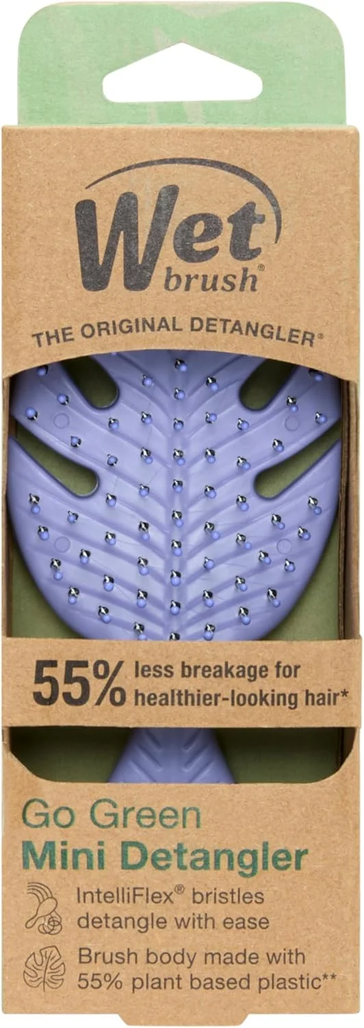 برس موی کوچک گره باز کن وت براش سری Go Green، بنفش - برس مسافرتی گره باز کن مو - موهای نرم و انعطاف پذیر IntelliFlex به آرامی گره ها را باز می کنند و گره ها را باز می کنند در حالی که درد و شکستگی را به حداقل می رسانند (بسته 2 عددی) برس موی کوچک گره باز کن وت براش سری Go Green، بنفش - برس مسافرتی گره باز کن مو - موهای نرم و انعطاف پذیر IntelliFlex به آرامی گره ها را باز می کنند و گره ها را باز می کنند در حالی که درد و شکستگی را به حداقل می رسانند (بسته 2 عددی)