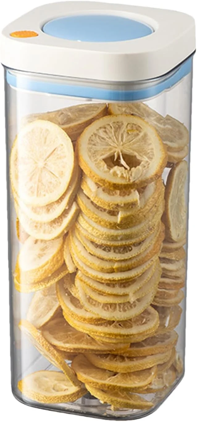 ظرف نگهداری مواد غذایی، ظروف نگهداری مواد غذایی وکیوم شده 1800 میلی لیتری - ظروف آشپزخانه ضد هوا و ضد نشت، ایده آل برای نگهداری مواد غذایی تازه، مناسب برای سازماندهی خانه و نگهداری طولانی مدت