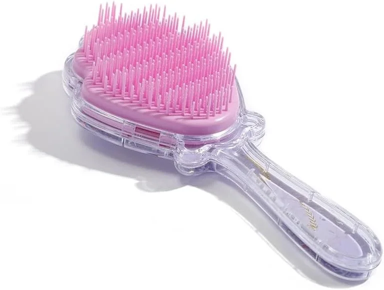 برس موی پری دریایی تزویق، شانه باز کننده گره مو، شانه اکلیلی صدفی ماساژور پوست سر، باز کننده گره مو برای موهای خشک و خیس کودکان دختران و زنان برس موی پری دریایی تزویق، شانه باز کننده گره مو، شانه اکلیلی صدفی ماساژور پوست سر، باز کننده گره مو برای موهای خشک و خیس کودکان دختران و زنان