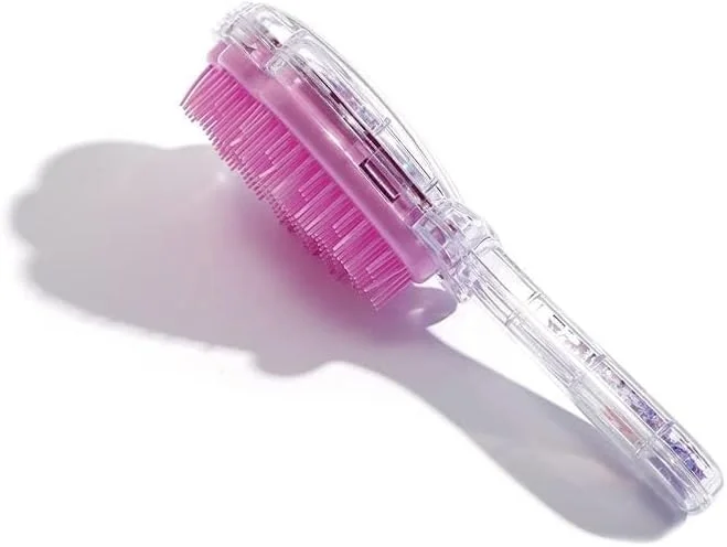 برس موی پری دریایی تزویق، شانه باز کننده گره مو، شانه اکلیلی صدفی ماساژور پوست سر، باز کننده گره مو برای موهای خشک و خیس کودکان دختران و زنان برس موی پری دریایی تزویق، شانه باز کننده گره مو، شانه اکلیلی صدفی ماساژور پوست سر، باز کننده گره مو برای موهای خشک و خیس کودکان دختران و زنان