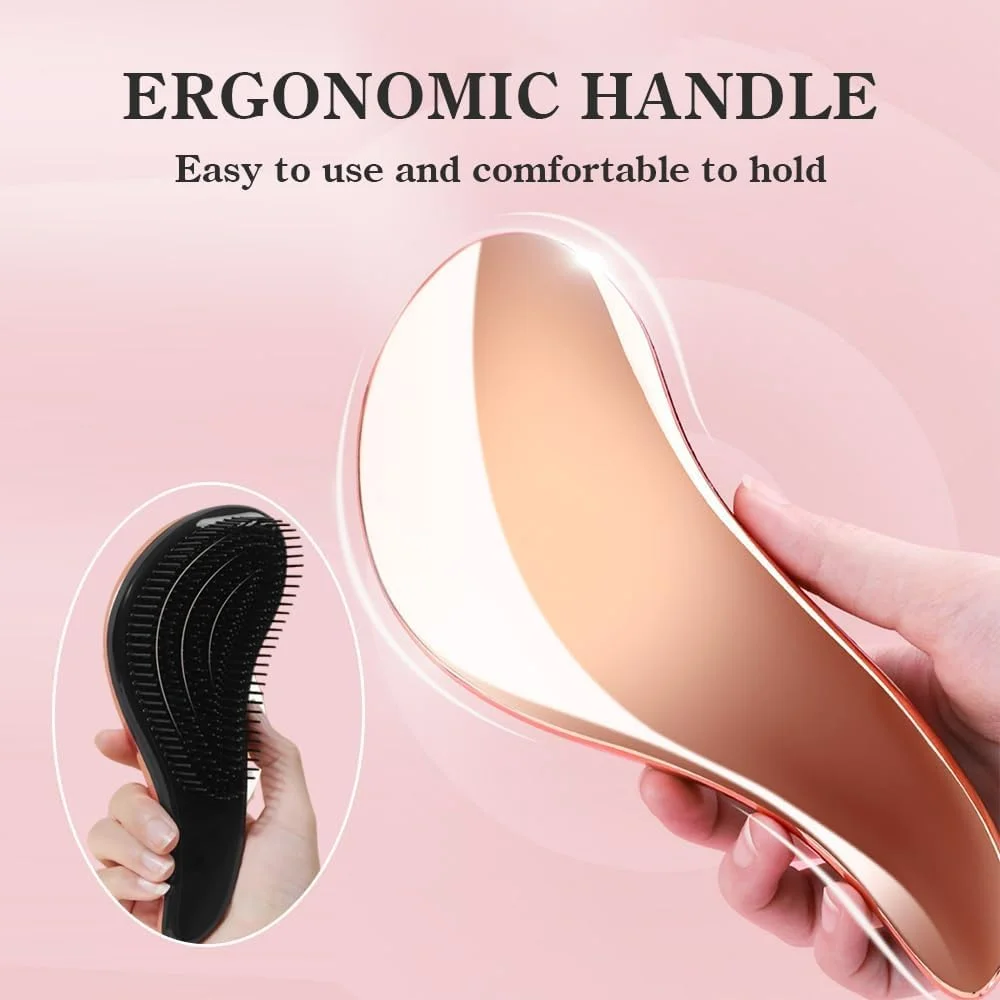 برس موی باز کننده گره sddjqy برای موهای ضخیم، صاف، مجعد یا طبیعی، برس باز کننده گره عالی برای زنان، کودکان و مردان با موهای انعطاف پذیر، برس موی خیس برای خانم ها و دختران