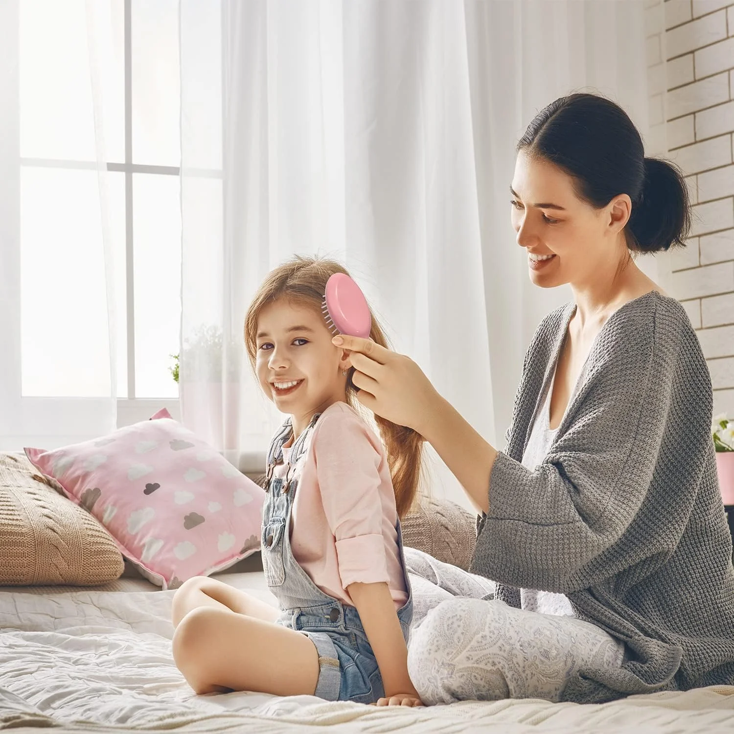 برس موی مینی مرطوب sddjqy، 6 عددی، برس گره باز کن مسافرتی، مناسب برای اکثر انواع مو، باز کردن آسان گره ها بدون اشک و شکستگی، چند رنگ برس موی مینی مرطوب sddjqy، 6 عددی، برس گره باز کن مسافرتی، مناسب برای اکثر انواع مو، باز کردن آسان گره ها بدون اشک و شکستگی، چند رنگ