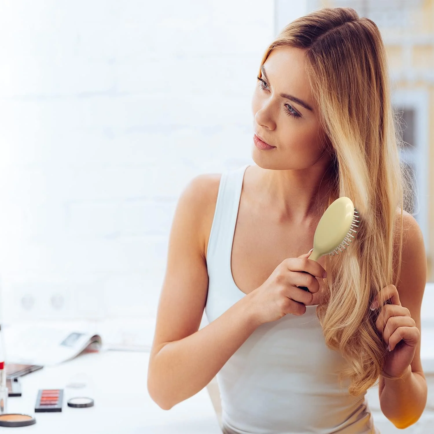 برس موی مینی مرطوب sddjqy، 6 عددی، برس گره باز کن مسافرتی، مناسب برای اکثر انواع مو، باز کردن آسان گره ها بدون اشک و شکستگی، چند رنگ برس موی مینی مرطوب sddjqy، 6 عددی، برس گره باز کن مسافرتی، مناسب برای اکثر انواع مو، باز کردن آسان گره ها بدون اشک و شکستگی، چند رنگ