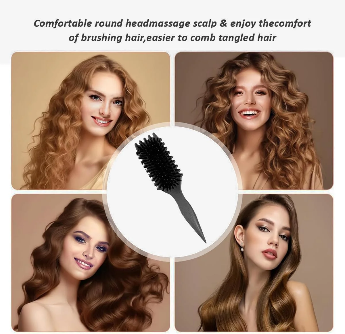 برس حالت دهنده موی فر Purfex - برس حالت دهنده فر مناسب برای موهای خیس و خشک، ابزاری ضروری برای باز کردن گره و حالت دادن به فرها - ایده آل برای شانه کردن و حالت دادن به فرهای مو برای خانم ها و آقایان برس حالت دهنده موی فر Purfex - برس حالت دهنده فر مناسب برای موهای خیس و خشک، ابزاری ضروری برای باز کردن گره و حالت دادن به فرها - ایده آل برای شانه کردن و حالت دادن به فرهای مو برای خانم ها و آقایان