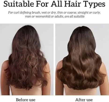 برس حالت دهنده موی فر Purfex - برس حالت دهنده فر مناسب برای موهای خیس و خشک، ابزاری ضروری برای باز کردن گره و حالت دادن به فرها - ایده آل برای شانه کردن و حالت دادن به فرهای مو برای خانم ها و آقایان برس حالت دهنده موی فر Purfex - برس حالت دهنده فر مناسب برای موهای خیس و خشک، ابزاری ضروری برای باز کردن گره و حالت دادن به فرها - ایده آل برای شانه کردن و حالت دادن به فرهای مو برای خانم ها و آقایان
