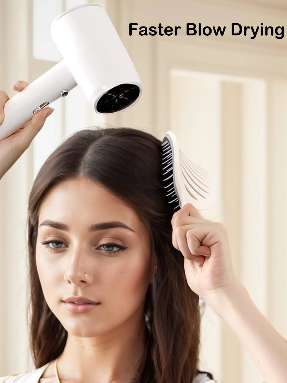 برس موی خود تمیز شونده LOVACA، برس منحنی و منفذ دار برای باز کردن گره مو با قابلیت حذف مو با یک کلیک، تمیز کردن آسان، خشک کردن سریعتر مو، برای استفاده موهای خیس و خشک، مناسب برای زنان، مردان و کودکان (سفید) برس موی خود تمیز شونده LOVACA، برس منحنی و منفذ دار برای باز کردن گره مو با قابلیت حذف مو با یک کلیک، تمیز کردن آسان، خشک کردن سریعتر مو، برای استفاده موهای خیس و خشک، مناسب برای زنان، مردان و کودکان (سفید)