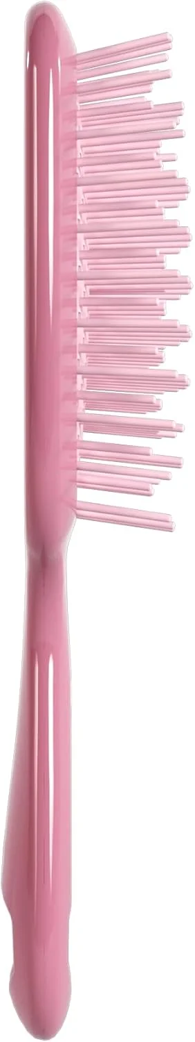 برس موی باز کننده گره خیس و خشک FHI HEAT UNbrush، صورتی تیره رز