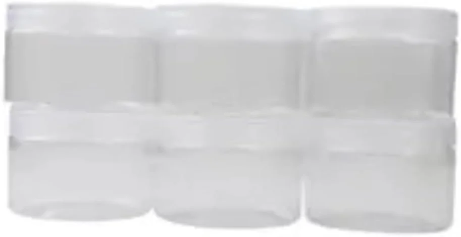 ظرف نگهداری پلاستیکی، ظروف نگهداری مواد غذایی آشپزخانه برای سازماندهی انبار - 6 عدد 250 میلی لیتری