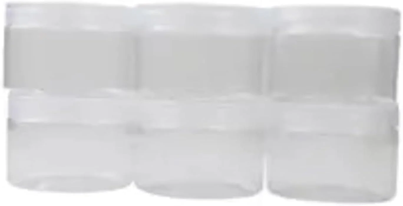 ظرف نگهداری پلاستیکی، ظروف نگهداری مواد غذایی آشپزخانه برای سازماندهی انبار - 6 عدد 250 میلی لیتری