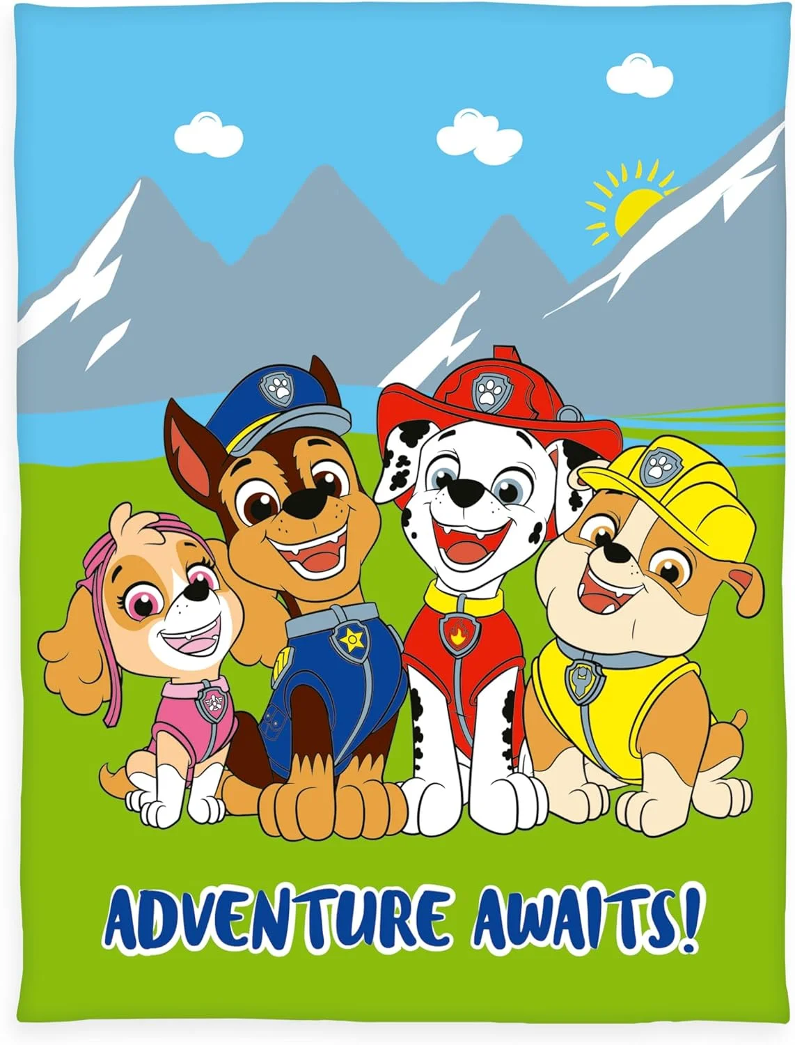 پتو پشمی طرح سگ های نگهبان، تقریبا ۱۳۰ در ۱۷۰ سانتی متر، ۱۰۰% پلی استر پتو پشمی طرح سگ های نگهبان، تقریبا ۱۳۰ در ۱۷۰ سانتی متر، ۱۰۰% پلی استر