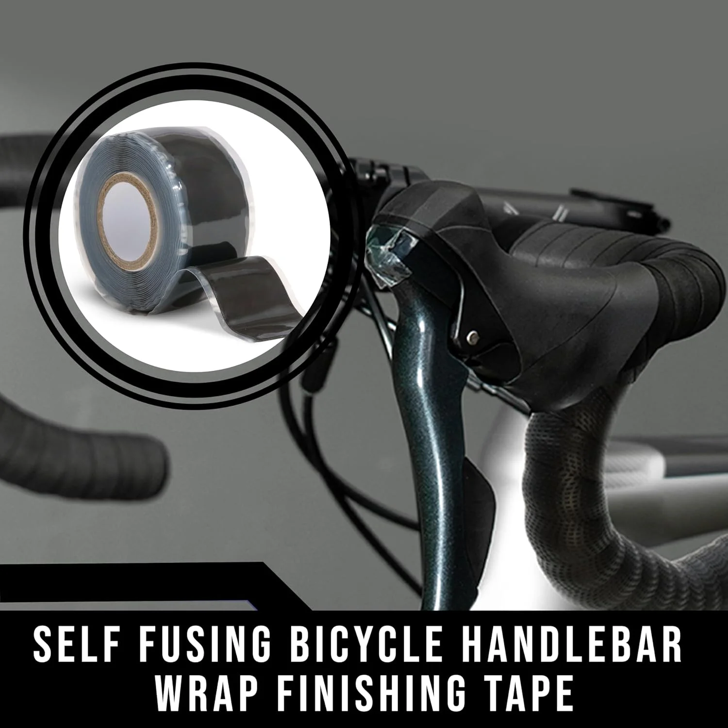 نوار سیلیکونی خود چسب KWSLIN، 2 رول (25 میلی متر × 3 متر) - ضد آب، مقاوم در برابر حرارت و مواد شیمیایی، بدون باقی مانده، نوار سیلیکونی مشکی غیر چسبنده برای تعمیرات اضطراری نشتی لوله، عایق کابل، تعمیر ابزار