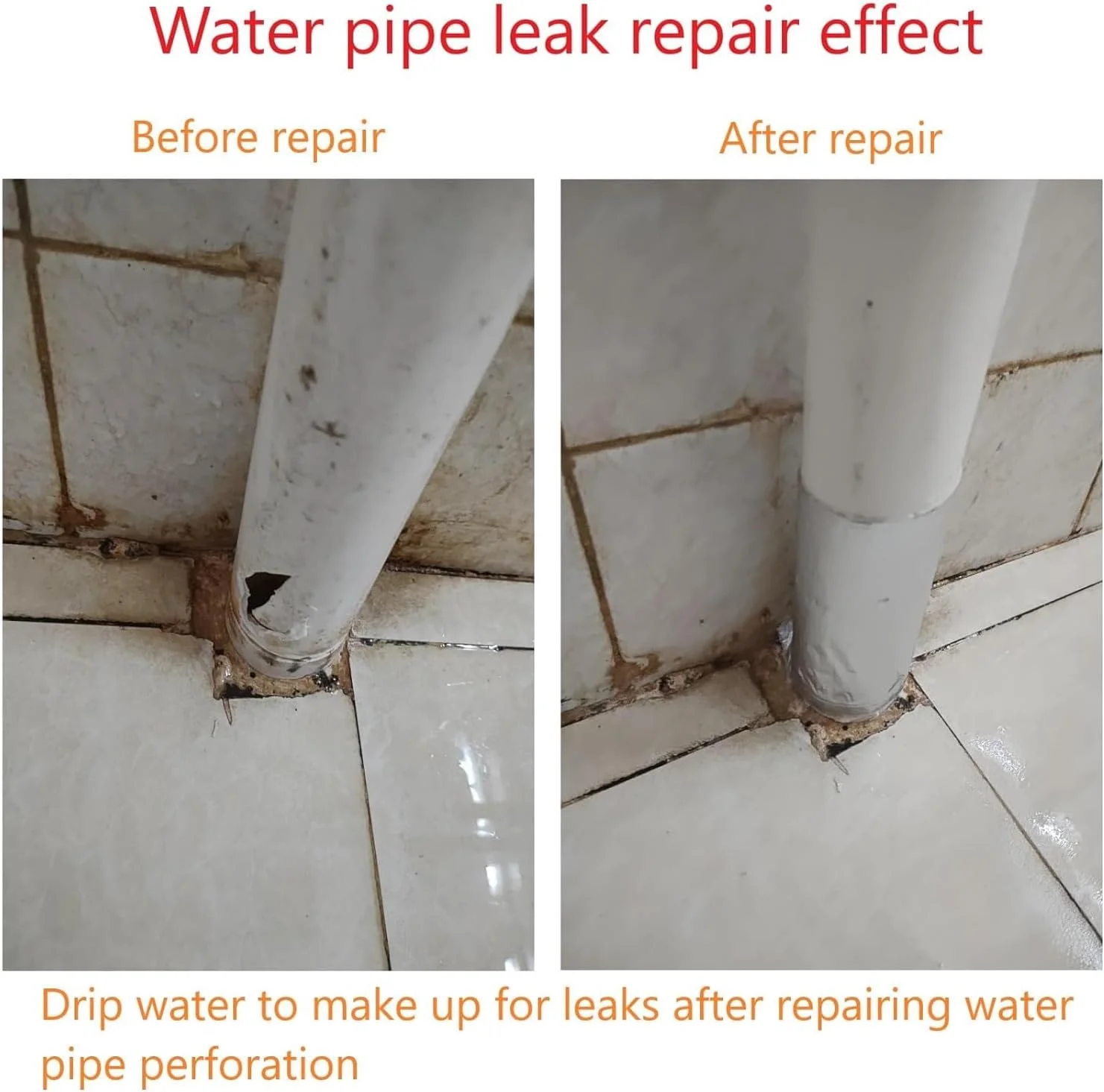 نوار سوپر ضد آب حرفه ای Lonimia، نوار آب بندی بوتیل فویل آلومینیومی برای نشتی، برای نشتی سقف، ترک سطح، شکاف طاقچه پنجره، سایبان، پارگی لوله، آب بندی قایق و غیره (10 * 500 سانتی متر)