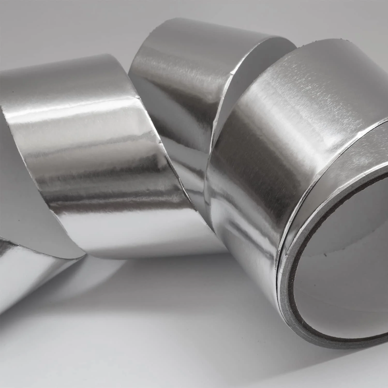 نوار فویل آلومینیومی Odluzy، بسته 2 عددی، نوار مقاوم در برابر حرارت بالا، نوار آب بندی HVAC، نوار چسب فلزی، نوار نقره ای برای کانال کشی، دریچه خشک کن، HVAC، 1.9 اینچ در 11 یارد (32.8 فوت)