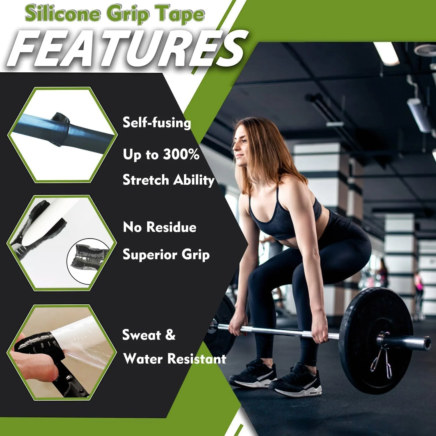 نوار عایق لوله پی وی سی ممتاز QUSAI TRADING - نوار سیلیکونی خود چسب برای تعمیر لوله، ضد آب، مقاوم در برابر حرارت، بادوام برای لوله کشی، خودرو و تعمیرات اضطراری - 5 سانتی متر x 9 متر