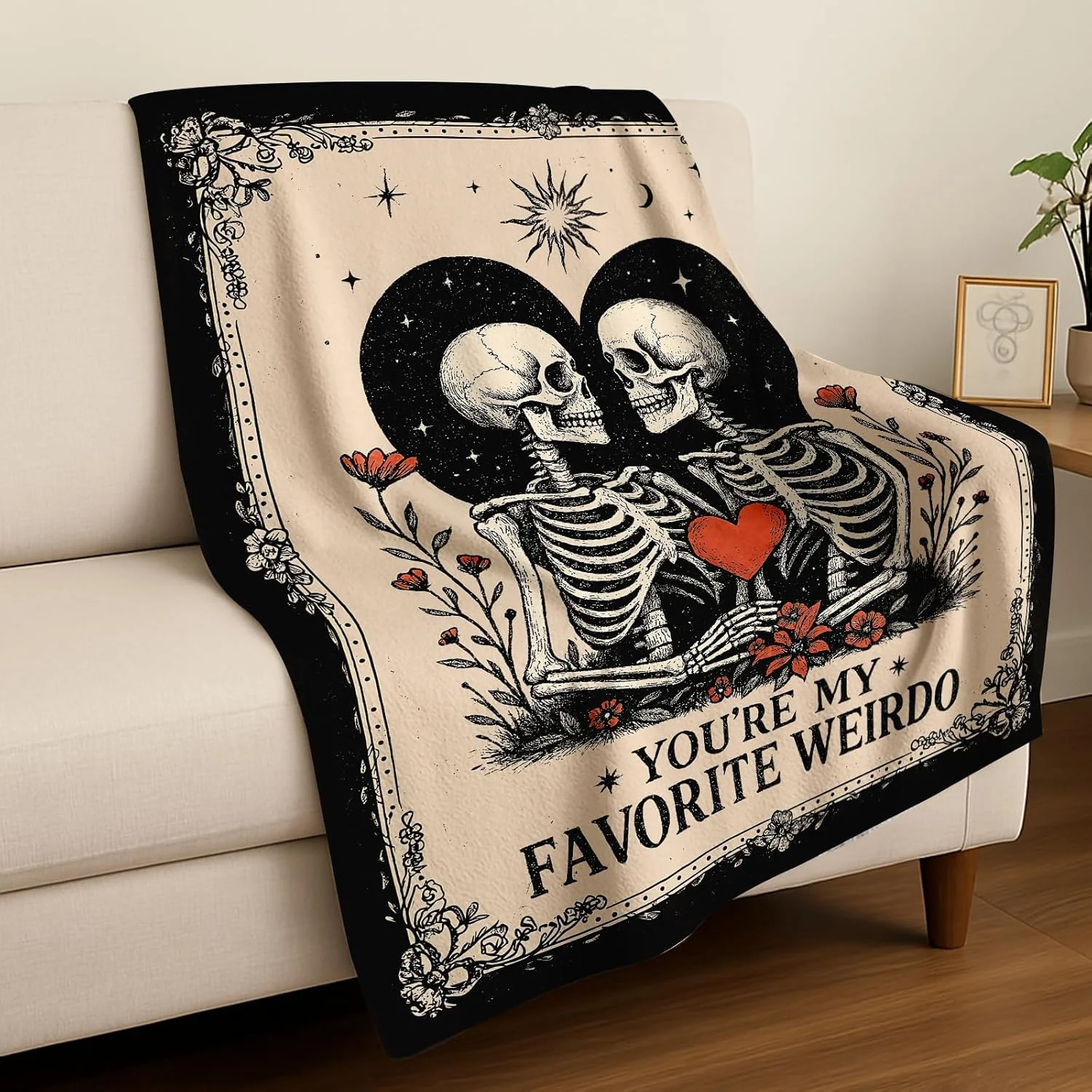 هدیه برای او/او - پتوی سالگرد ازدواج برای زنان و مردان، هدیه تولد برای دوست پسر/دوست دختر، هدیه دوستت دارم، هدیه کریسمس ولنتاین نامزدی عروسی برای زن/شوهر، 152cm*127cm