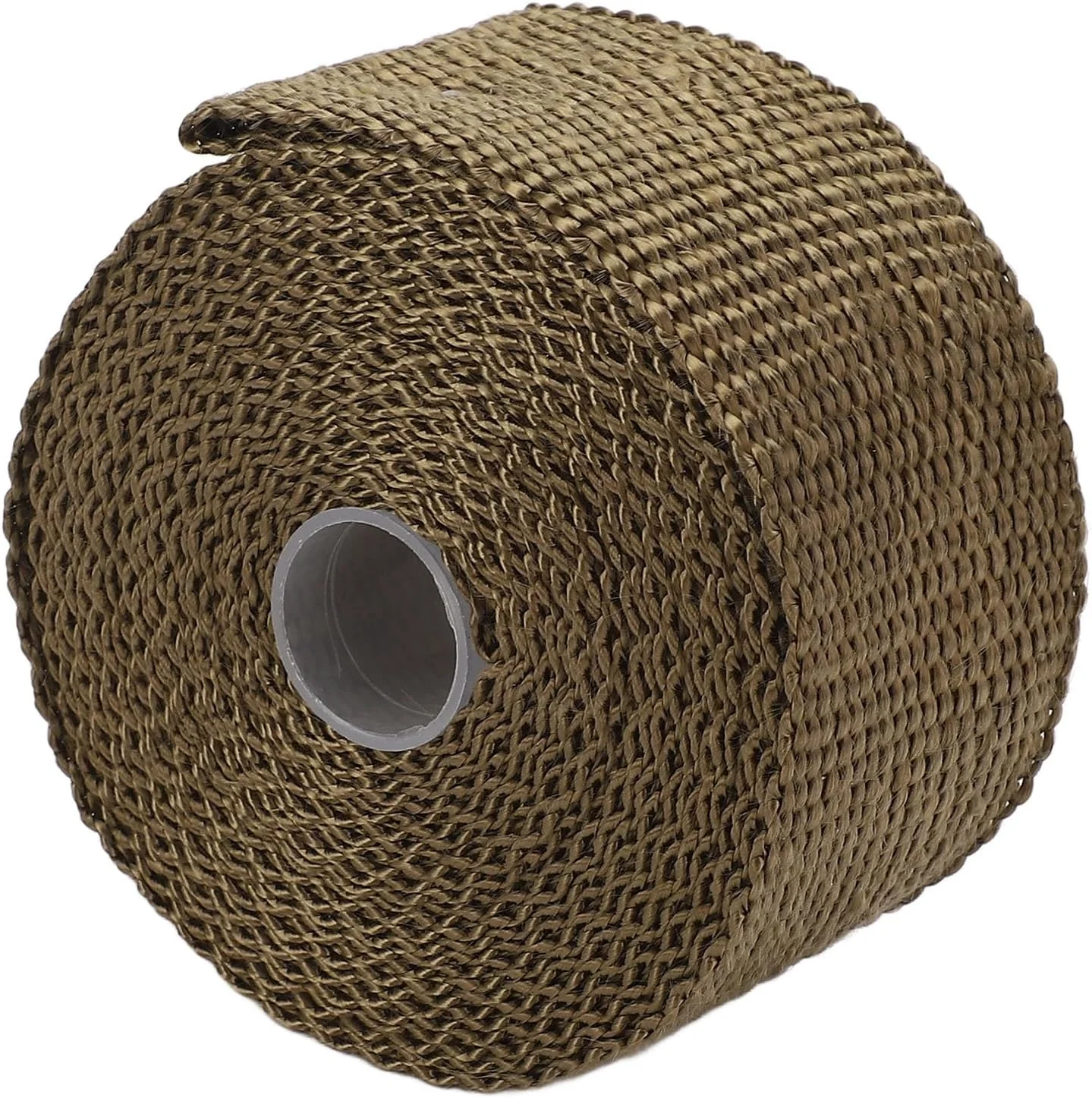 نوار عایق لوله مقاوم در برابر آتش، نوار حرارتی الیاف بازالت، عایق لوله مقاوم در برابر حرارت به طول 5 متر، محافظ ضد سوختگی لوله دودکش اجاق گاز با 2 عدد بست قابل تنظیم برای فضای باز