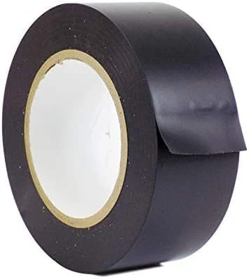 Siltox Black Electrical PVC Pipe Wrapping Tape 2" x 100' | Heavy-Duty PVC Tube Tape for Leak Prevention | Waterproof Insulation Tape for Electronic Parts, Connectors, and Pipe Repair (2)