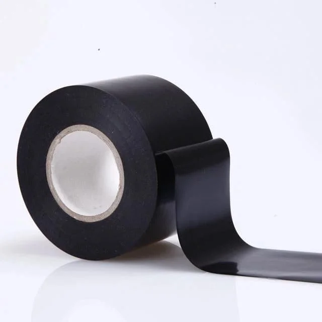 Siltox Black Electrical PVC Pipe Wrapping Tape 2" x 100' | Heavy-Duty PVC Tube Tape for Leak Prevention | Waterproof Insulation Tape for Electronic Parts, Connectors, and Pipe Repair (2)