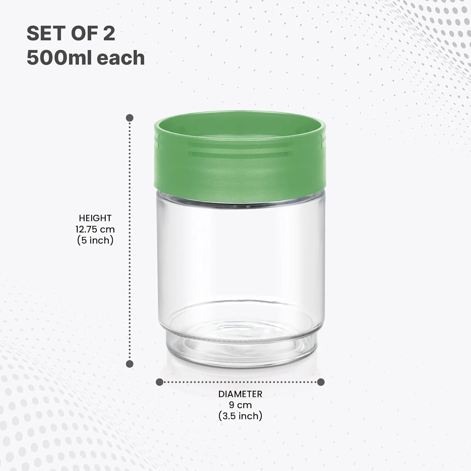 ظرف شیشه ای درب دار میلتون مدل Treo One Up، ظروف نگهداری مواد غذایی آشپزخانه با درب محکم، بدون BPA، سازمان دهنده شیشه ای، ظرف چند منظوره برای غذا، ادویه، غلات، کلوچه، غذای خشک، ست 2 عددی، 500 میلی لیتر، متنوع ظرف شیشه ای درب دار میلتون مدل Treo One Up، ظروف نگهداری مواد غذایی آشپزخانه با درب محکم، بدون BPA، سازمان دهنده شیشه ای، ظرف چند منظوره برای غذا، ادویه، غلات، کلوچه، غذای خشک، ست 2 عددی، 500 میلی لیتر، متنوع