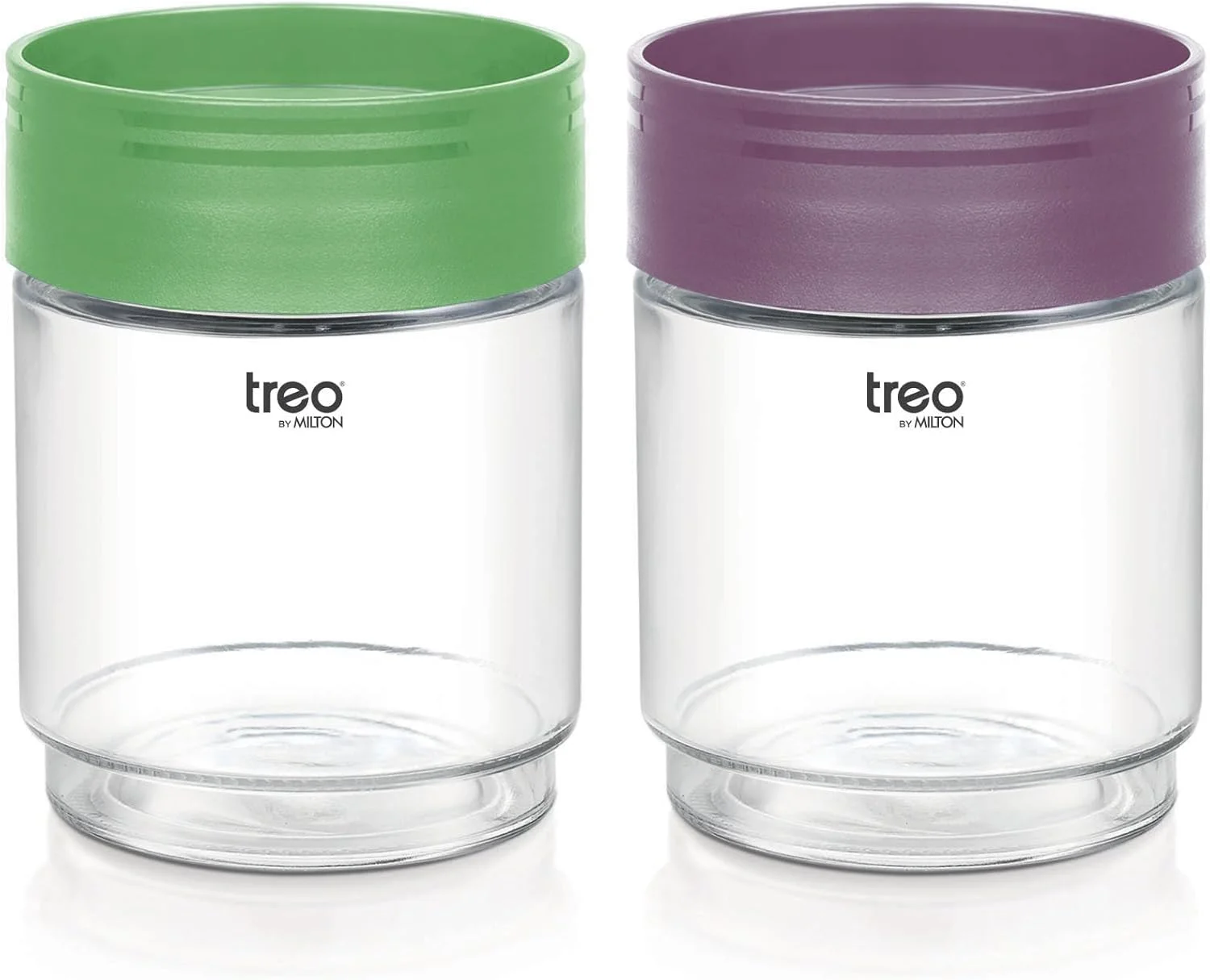 ظرف شیشه ای درب دار میلتون مدل Treo One Up، ظروف نگهداری مواد غذایی آشپزخانه با درب محکم، بدون BPA، سازمان دهنده شیشه ای، ظرف چند منظوره برای غذا، ادویه، غلات، کلوچه، غذای خشک، ست 2 عددی، 500 میلی لیتر، متنوع ظرف شیشه ای درب دار میلتون مدل Treo One Up، ظروف نگهداری مواد غذایی آشپزخانه با درب محکم، بدون BPA، سازمان دهنده شیشه ای، ظرف چند منظوره برای غذا، ادویه، غلات، کلوچه، غذای خشک، ست 2 عددی، 500 میلی لیتر، متنوع