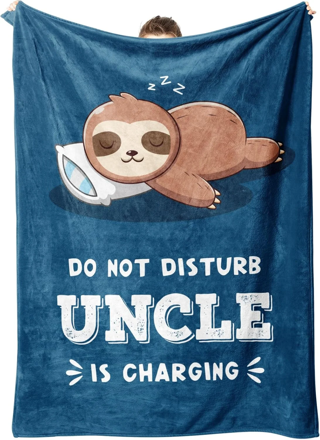 هدیه برای عمو، پتوی فلانل هدیه برای عمو، هدیه تولد عمو، هدیه عمو از طرف خواهرزاده، برادرزاده، بهترین هدیه عمو در روز پدر، روز کریسمس (157*132 سانتی متر)