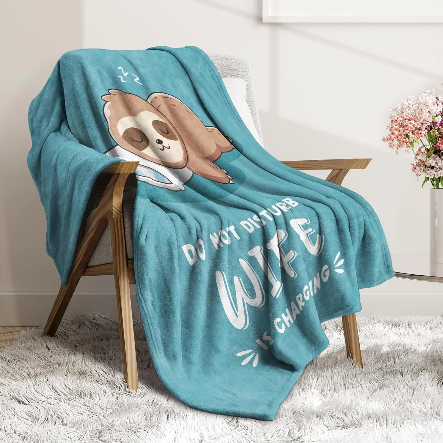 هدیه برای همسر، پتوی فلانل، هدیه تولد همسر، پتویی برای همسرم، هدیه همسر از طرف شوهر، هدیه ولنتاین کریسمس سالگرد ازدواج برای همسر (157*132 سانتی متر)