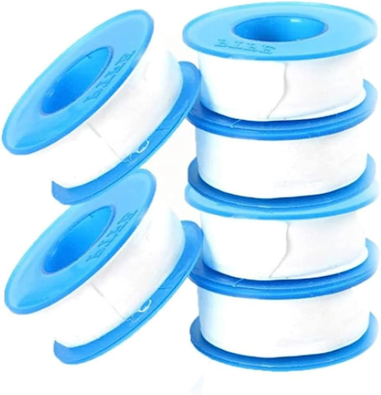 نوار تفلون CooToly، [بسته 6 عددی] نوار آب بندی رزوه، نوار آب بندی رزوه Ptfe برای لوله کش ها، نوار آب بندی برای لوله آب نشتی (6 عدد)