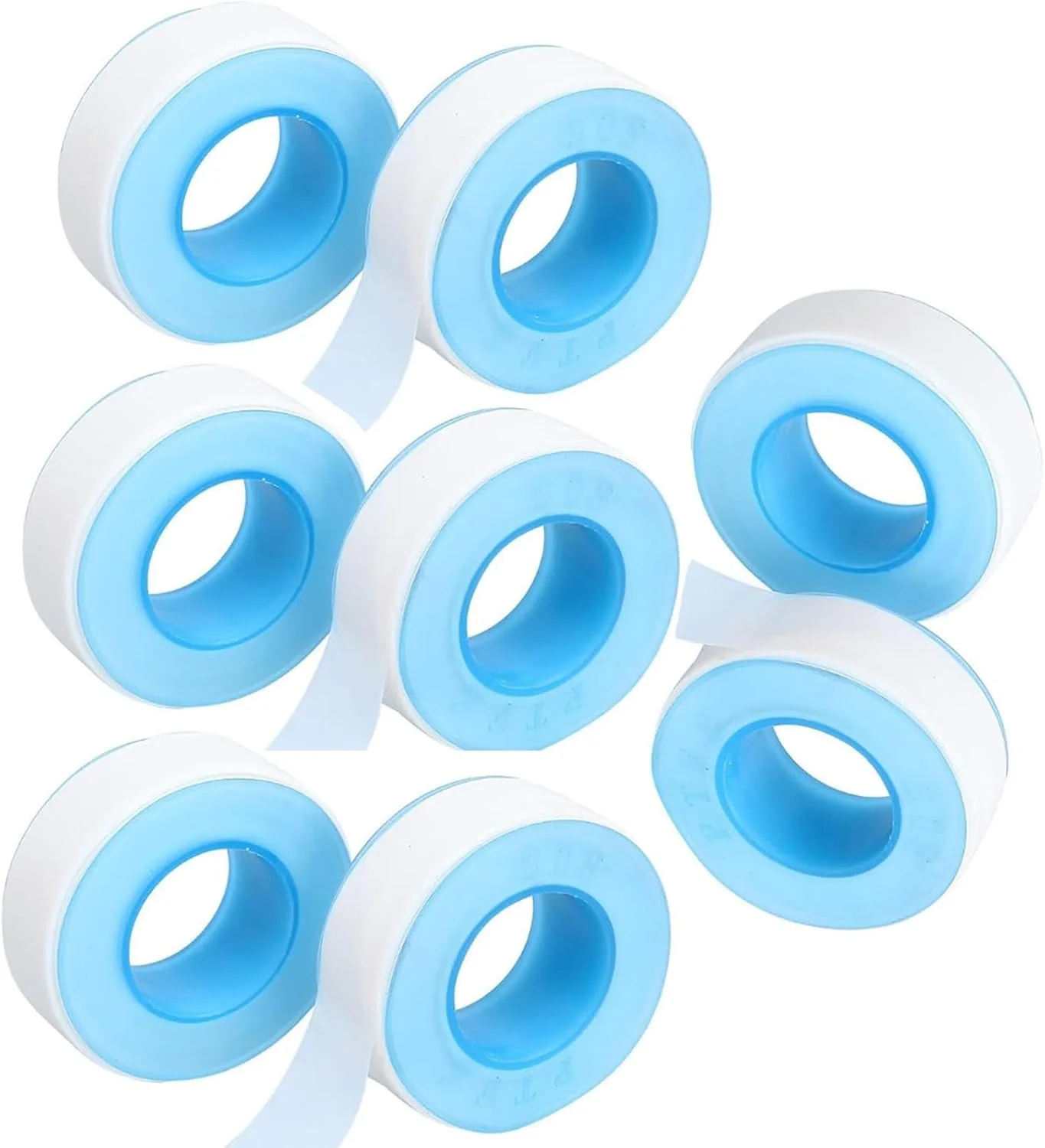 نوار تفلون CooToly، [بسته 8 عددی] نوار آب بندی رزوه، نوار ضد آب برای نشتی لوله