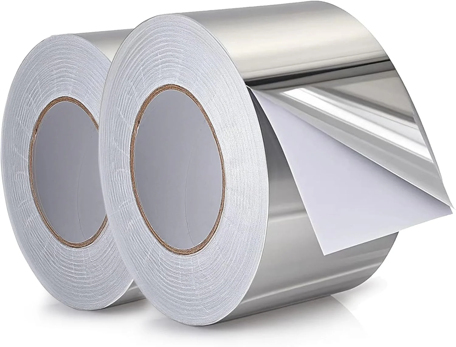 نوار فویل آلومینیومی 5 سانتی متر در 50 متر - 2 رول نوار چسب نقره ای عایق ضد آب با درجه حرارت بالا برای تعمیر مجرای HVAC، لوله ها، تعمیرات خانگی، مقاوم در برابر شعله و محافظت شده در برابر اشعه ماوراء بنفش نوار فویل آلومینیومی 5 سانتی متر در 50 متر - 2 رول نوار چسب نقره ای عایق ضد آب با درجه حرارت بالا برای تعمیر مجرای HVAC، لوله ها، تعمیرات خانگی، مقاوم در برابر شعله و محافظت شده در برابر اشعه ماوراء بنفش