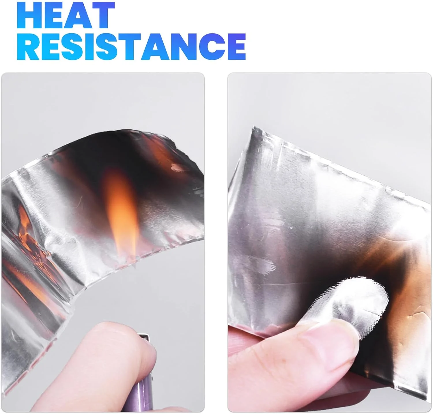 نوار فویل آلومینیومی مقاوم در برابر حرارت ADHES PURSUIT OF PERFECTION، عرض 50 میلی متر (2 اینچ) در طول 64 متر (70 یارد)