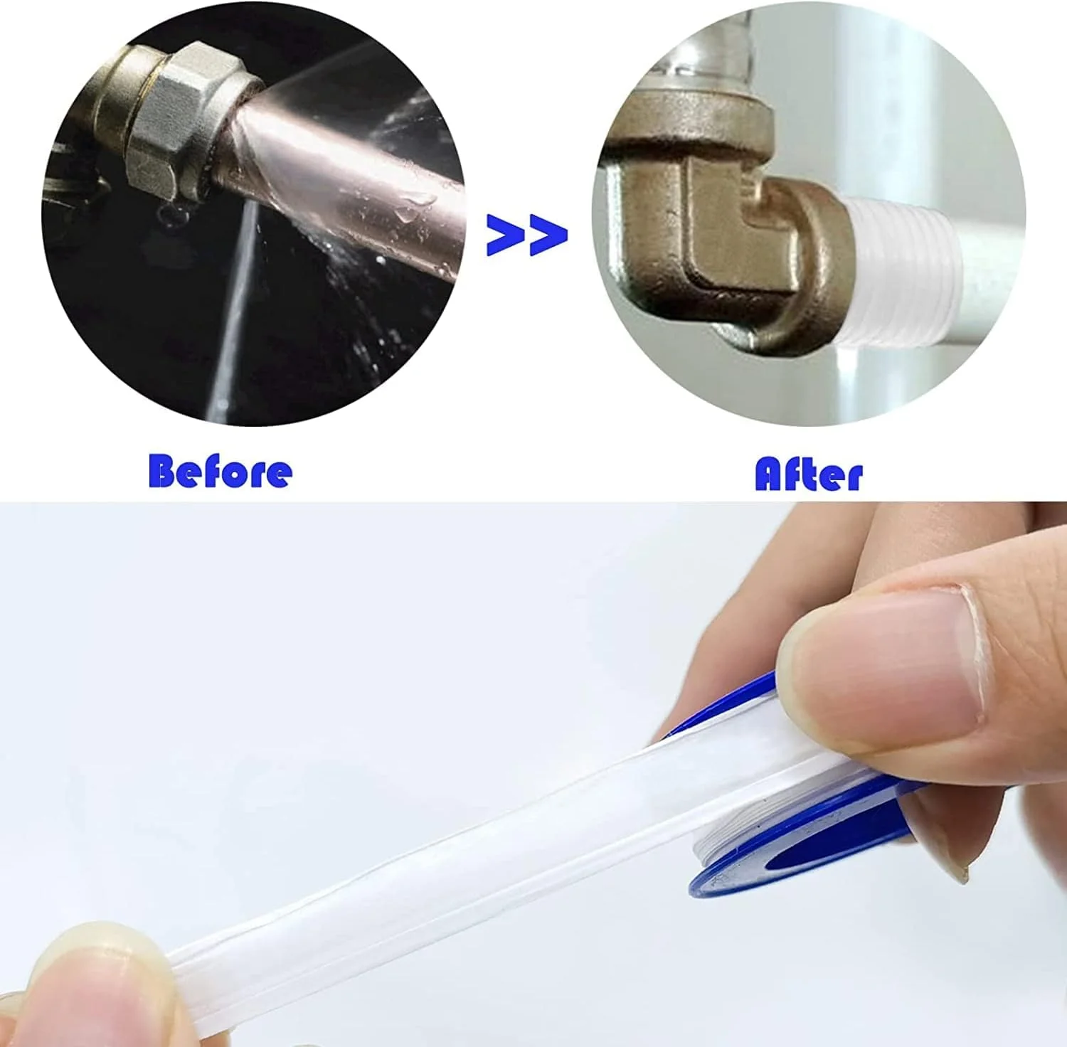 نوار تفلون 10 عددی BetterJonny، نوار لوله رزوه PTFE 12 میلی متر در 10 متر برای لوله کش ها، نوار درزگیر برای لوله آب نشتی، سر دوش، خطوط گاز، لوله کشی، سر هوا، مقاوم در برابر دما و فشار بالا نوار تفلون 10 عددی BetterJonny، نوار لوله رزوه PTFE 12 میلی متر در 10 متر برای لوله کش ها، نوار درزگیر برای لوله آب نشتی، سر دوش، خطوط گاز، لوله کشی، سر هوا، مقاوم در برابر دما و فشار بالا