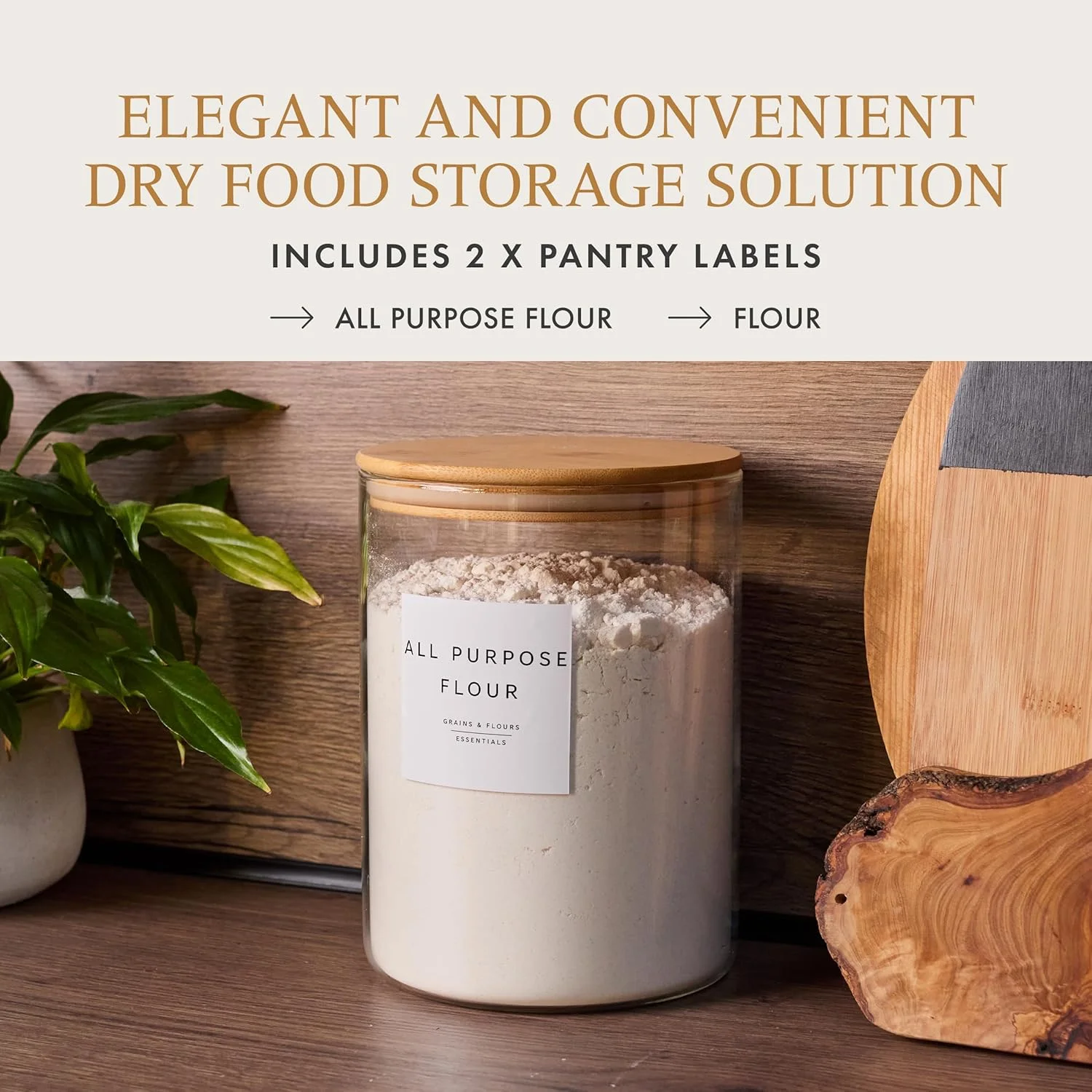 ظروف شیشه ای درب بامبو Livabl برای سازماندهی کابینت، ظروف شیشه ای ذخیره سازی، ظروف شیشه ای ذخیره سازی درب دار، شیشه مربا، شیشه پاستا، ظروف و بانکه های ذخیره سازی (3 لیتر) ظروف شیشه ای درب بامبو Livabl برای سازماندهی کابینت، ظروف شیشه ای ذخیره سازی، ظروف شیشه ای ذخیره سازی درب دار، شیشه مربا، شیشه پاستا، ظروف و بانکه های ذخیره سازی (3 لیتر)