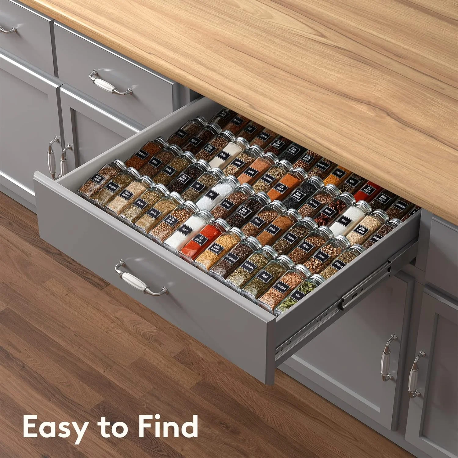 سازمان دهنده کشو ادویه Lifewit، قفسه ادویه برای داخل کشو، سینی نگهداری قابل تنظیم شیشه های چاشنی برای کابینت، قفسه 64 کشو اکریلیک برای آشپزخانه، روی میز، کابینت، 4 طبقه، مجموعه 8 عددی، مشکی سازمان دهنده کشو ادویه Lifewit، قفسه ادویه برای داخل کشو، سینی نگهداری قابل تنظیم شیشه های چاشنی برای کابینت، قفسه 64 کشو اکریلیک برای آشپزخانه، روی میز، کابینت، 4 طبقه، مجموعه 8 عددی، مشکی