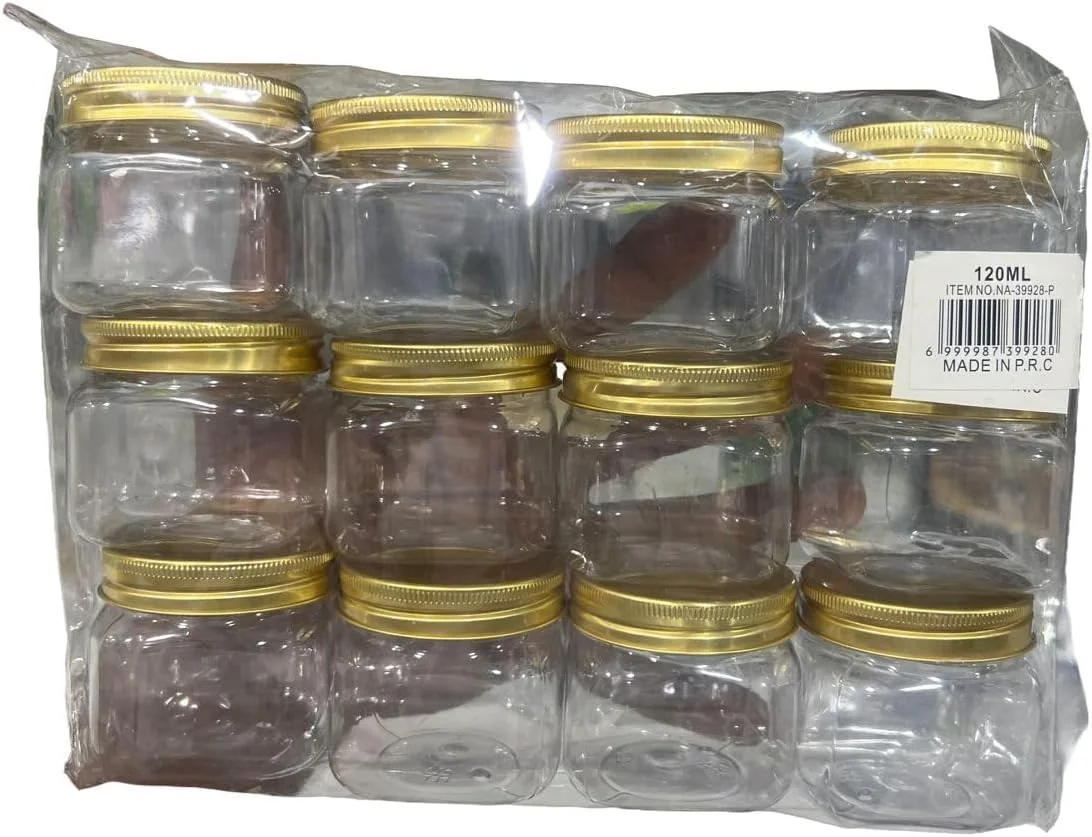 ظروف پلاستیکی 120 میلی لیتری برای نگهداری مواد غذایی در آشپزخانه – بسته 12 عددی ظروف درب دار برای ادویه جات، گیاهان و چاشنی ها ظروف پلاستیکی 120 میلی لیتری برای نگهداری مواد غذایی در آشپزخانه – بسته 12 عددی ظروف درب دار برای ادویه جات، گیاهان و چاشنی ها