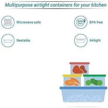 لوازم جانبی آشپزخانه کیچول | ظرف نگهداری مربعی شکل 1100 میلی لیتری و سازمان دهنده ظروف درب دار | ست ظروف آشپزخانه | ست جعبه های پلاستیکی برای نگهداری مواد غذایی در خانه و آشپزخانه، 6 عدد، مشکی لوازم جانبی آشپزخانه کیچول | ظرف نگهداری مربعی شکل 1100 میلی لیتری و سازمان دهنده ظروف درب دار | ست ظروف آشپزخانه | ست جعبه های پلاستیکی برای نگهداری مواد غذایی در خانه و آشپزخانه، 6 عدد، مشکی