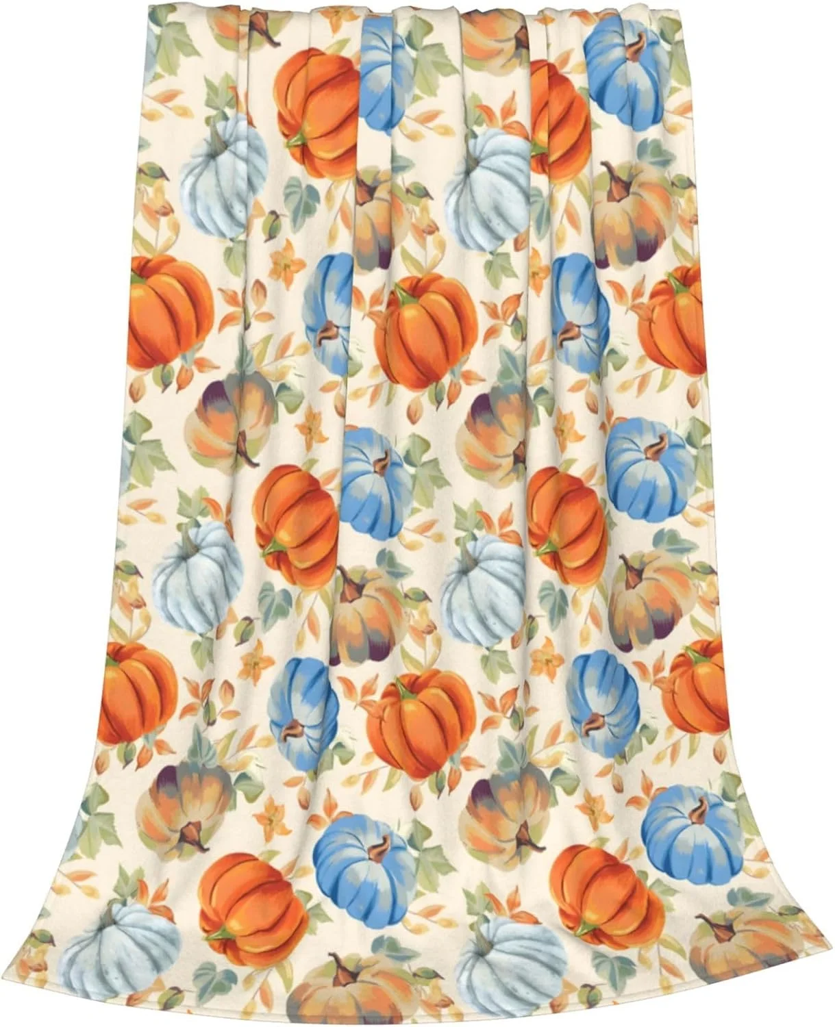 پتوی پاییزی کدو تنبل Newhomestyle، پتوی فلانل سبک وزن و ضد پرز با طرح برگ های نارنجی، پتوی پشمی نرم و گرم برای بزرگسالان، مناسب برای مبل، تخت و صندلی اتاق نشیمن (150x200 سانتی متر) پتوی پاییزی کدو تنبل Newhomestyle، پتوی فلانل سبک وزن و ضد پرز با طرح برگ های نارنجی، پتوی پشمی نرم و گرم برای بزرگسالان، مناسب برای مبل، تخت و صندلی اتاق نشیمن (150x200 سانتی متر)