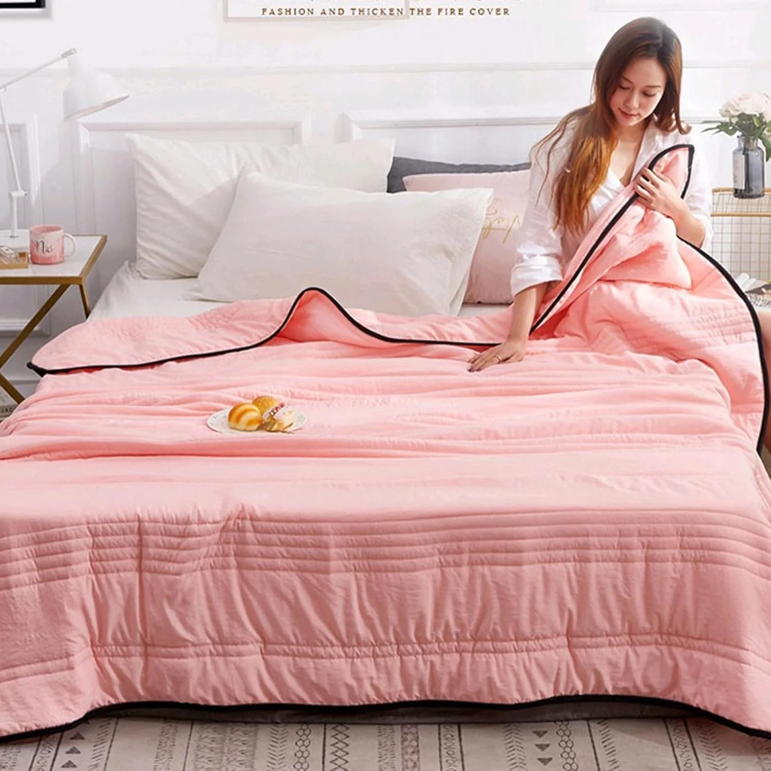 پتوی خنک کننده Nuvodreams سایز کوئین، پتوی خنک کننده ابریشمی Nuvodreams، پتوی لوکس برای تخت، ابریشمی صاف، سبک وزن و قابل تنفس، قابل شستشو در ماشین لباسشویی (بژ، کینگ (2mx2.31m)) پتوی خنک کننده Nuvodreams سایز کوئین، پتوی خنک کننده ابریشمی Nuvodreams، پتوی لوکس برای تخت، ابریشمی صاف، سبک وزن و قابل تنفس، قابل شستشو در ماشین لباسشویی (بژ، کینگ (2mx2.31m))