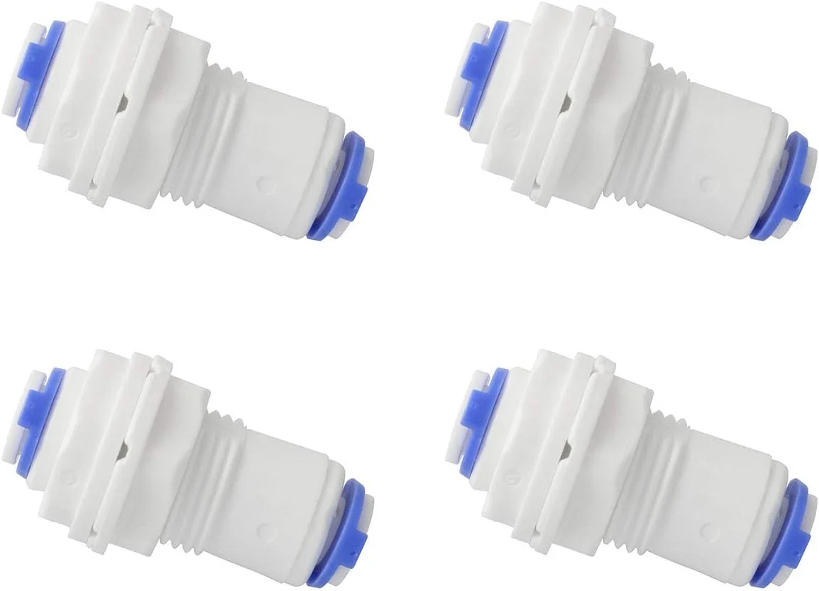 اتصال مستقیم لوله ای فله ای ZRM&E، سایز 1/4 اینچ، اتصالات فشاری، اتصال سریع برای سیستم اسمز معکوس آب