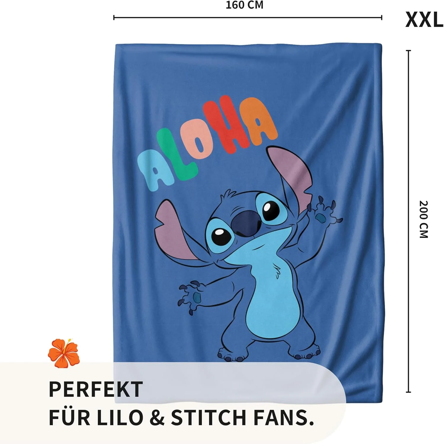 پتوی نرم و لطیف استیچ MTOnlinehandel، 200 × 160 سانتیمتر ☆ پتوی پشمی مرجانی، مناسب برای طرفداران لیلو و استیچ، پتوی آلوها برای کودکان، نوجوانان و بزرگسالان ☆ هدیه و وسایل استیچ پتوی نرم و لطیف استیچ MTOnlinehandel، 200 × 160 سانتیمتر ☆ پتوی پشمی مرجانی، مناسب برای طرفداران لیلو و استیچ، پتوی آلوها برای کودکان، نوجوانان و بزرگسالان ☆ هدیه و وسایل استیچ