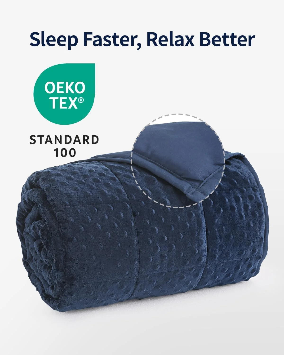 پتوی سنگین آقای سندمن برای بزرگسالان، پتوی سنگین مینک برای خانم ها و آقایان، خواب آرام، پتوهای نرم و راحت، قابل شستشو در ماشین لباسشویی، 152x203 سانتی متر، 9 کیلوگرم، آبی سرمه ای پتوی سنگین آقای سندمن برای بزرگسالان، پتوی سنگین مینک برای خانم ها و آقایان، خواب آرام، پتوهای نرم و راحت، قابل شستشو در ماشین لباسشویی، 152x203 سانتی متر، 9 کیلوگرم، آبی سرمه ای