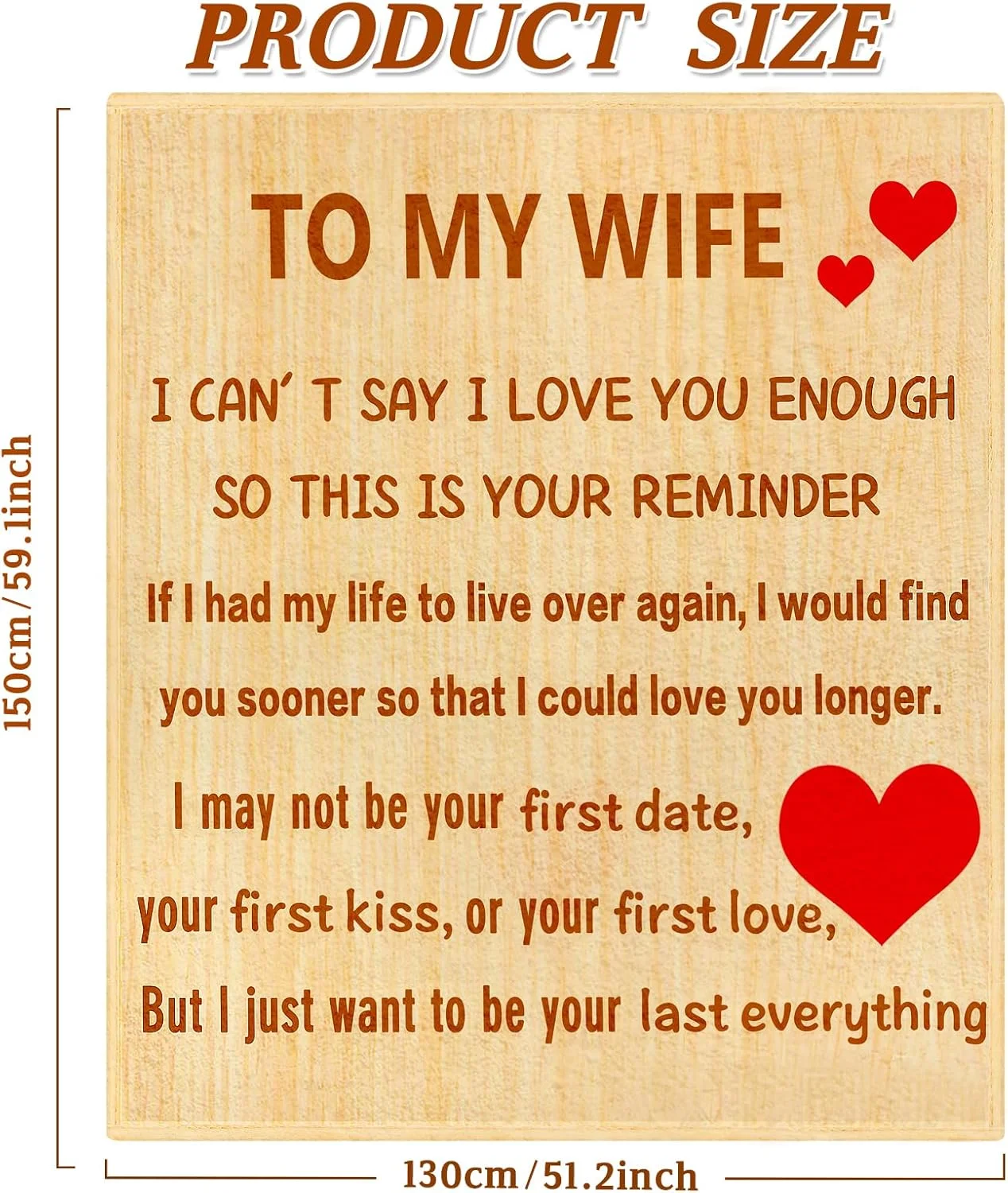 پتو فلانل نرم Mprocen، هدیه سالگرد ازدواج برای همسر از طرف شوهر، پتو فلانل دوستت دارم برای روز ولنتاین، سالگرد ازدواج، تولد، 130x150 سانتی متر (استایل 2) پتو فلانل نرم Mprocen، هدیه سالگرد ازدواج برای همسر از طرف شوهر، پتو فلانل دوستت دارم برای روز ولنتاین، سالگرد ازدواج، تولد، 130x150 سانتی متر (استایل 2)