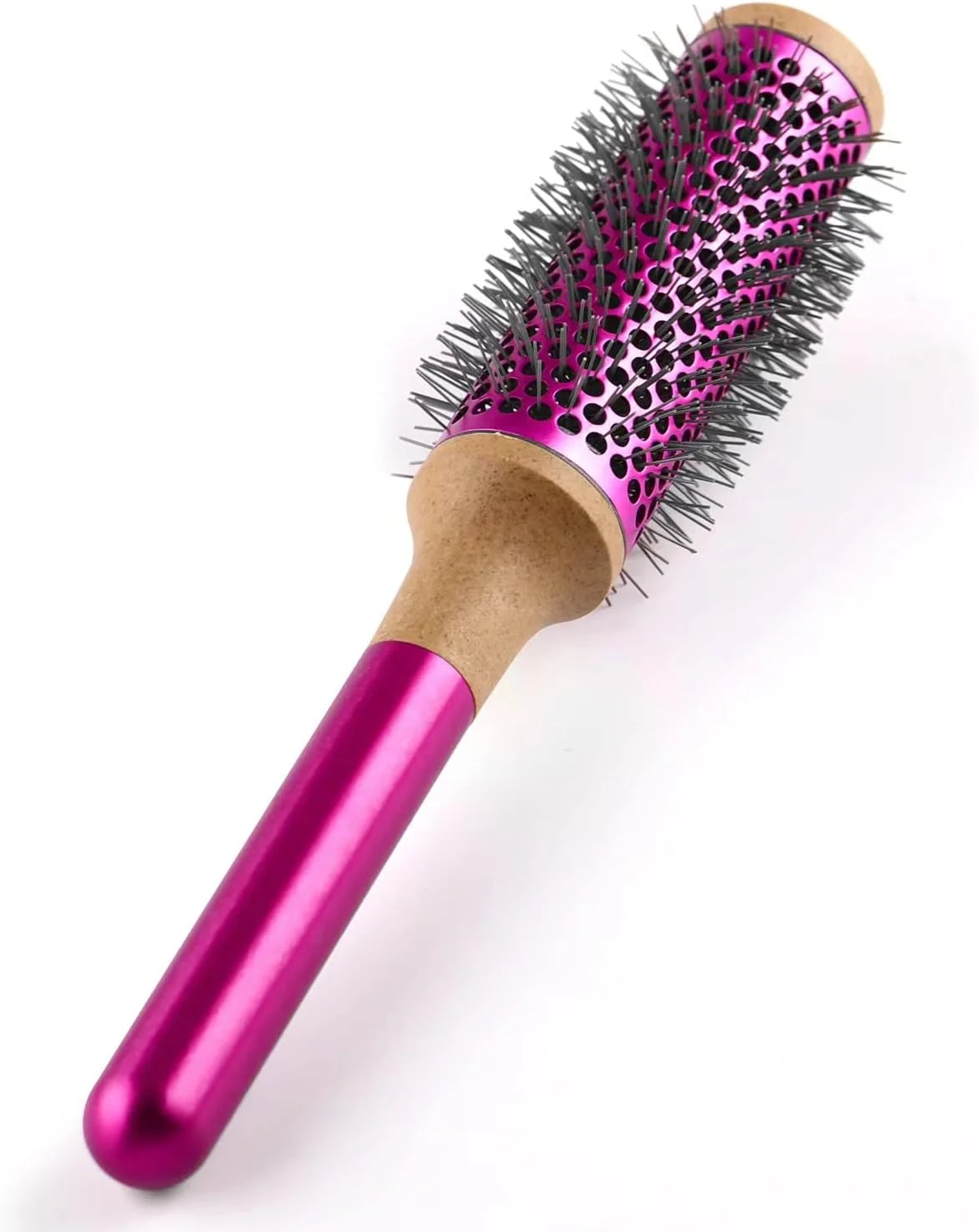 برس گرد موپآ 35 میلیمتری/1.4 اینچی برای حالت دادن به مو و براشینگ سالنی، برس استوانهای وزندار با منفذ برای خشک کردن، فر کردن و صاف کردن مو برس گرد موپآ 35 میلیمتری/1.4 اینچی برای حالت دادن به مو و براشینگ سالنی، برس استوانهای وزندار با منفذ برای خشک کردن، فر کردن و صاف کردن مو