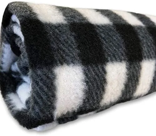 MAMRAJ Acrylic Wool Blanket | Soft & Warm Check-Design Single Bed Blanket for Sofa, Bedroom & Travel | Black & White Full-Length Bedding for Everyday Comfort (200 x 130 cm) MAMRAJ Acrylic Wool Blanket | Soft & Warm Check-Design Single Bed Blanket for Sofa, Bedroom & Travel | Black & White Full-Length Bedding for Everyday Comfort (200 x 130 cm)
