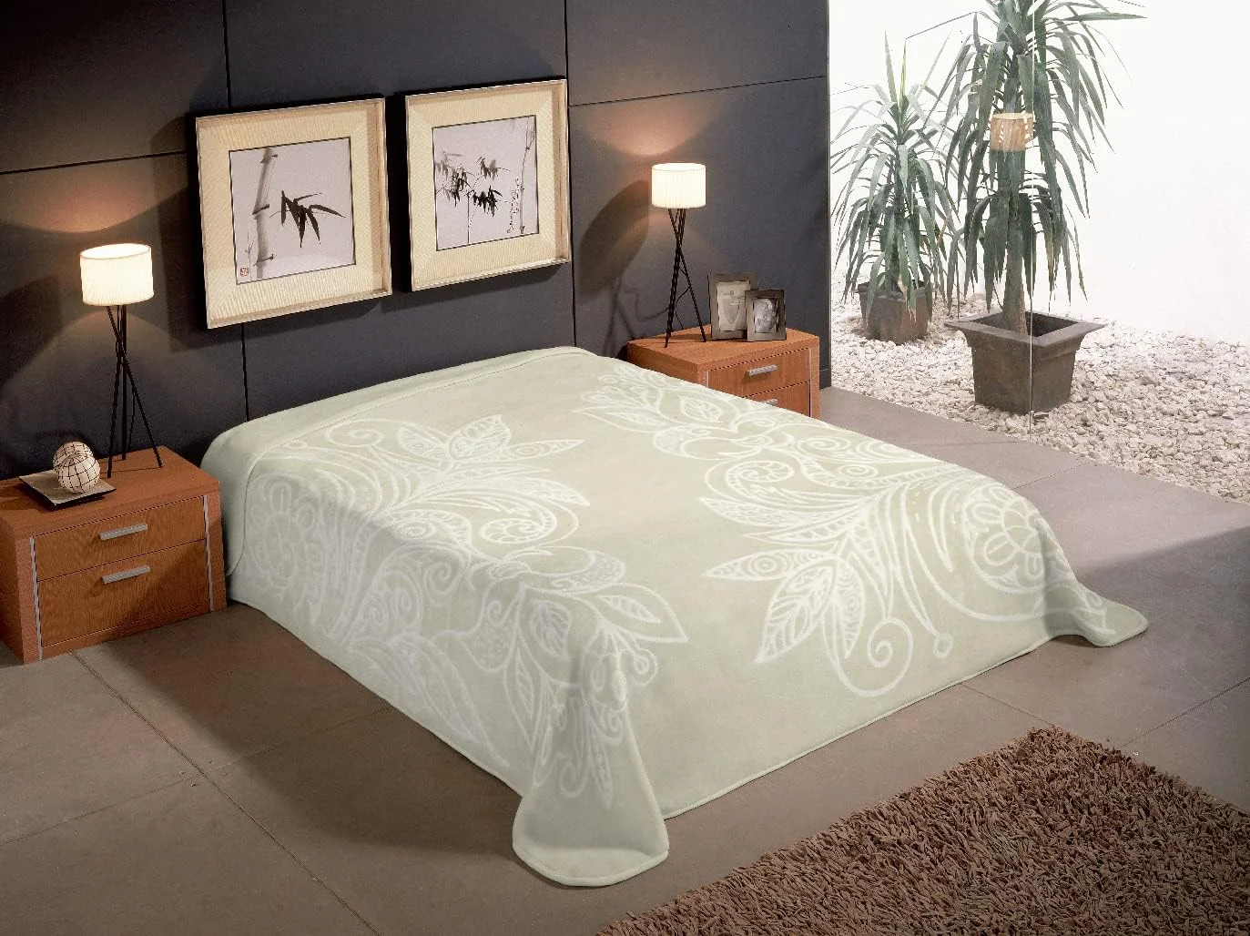 پتوی مخملی فوق العاده نرم و لوکس اسپانیایی، سایز کینگ 220 x 240 سانتی متر، ضخیم و سنگین وزن 3.25 کیلوگرم، (کرم) پتوی مخملی فوق العاده نرم و لوکس اسپانیایی، سایز کینگ 220 x 240 سانتی متر، ضخیم و سنگین وزن 3.25 کیلوگرم، (کرم)