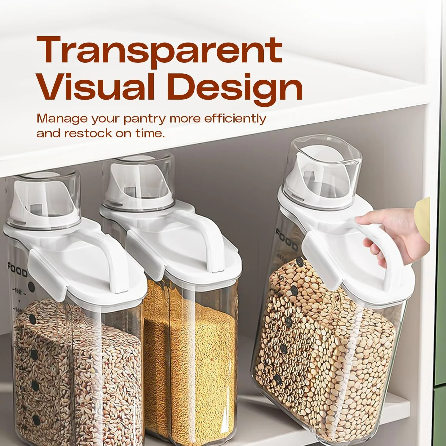 ظروف سیلیکونی دربدار آشپزخانه BU hoor با پیمانه اندازهگیری - ظرف نگهداری مواد غذایی با ظرفیت بزرگ، طراحی شفاف، درب دو قفله ضد نشت و مهر و موم سیلیکونی برای تازگی و تمیز کردن آسان ظروف سیلیکونی دربدار آشپزخانه BU hoor با پیمانه اندازهگیری - ظرف نگهداری مواد غذایی با ظرفیت بزرگ، طراحی شفاف، درب دو قفله ضد نشت و مهر و موم سیلیکونی برای تازگی و تمیز کردن آسان