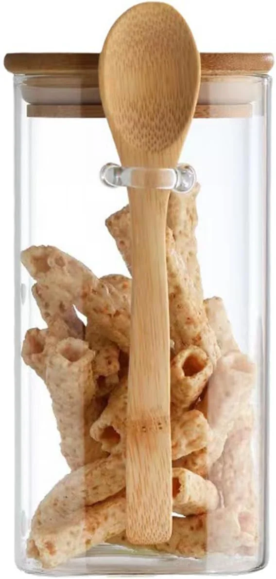 ست 3 عددی ظروف شیشه ای گرد درب دار و قاشق دار هایلرو، 750 میلی لیتر - ظروف استوانه ای شفاف بوروسیلیکاتی با درب برای نگهداری مواد غذایی در آشپزخانه ست 3 عددی ظروف شیشه ای گرد درب دار و قاشق دار هایلرو، 750 میلی لیتر - ظروف استوانه ای شفاف بوروسیلیکاتی با درب برای نگهداری مواد غذایی در آشپزخانه