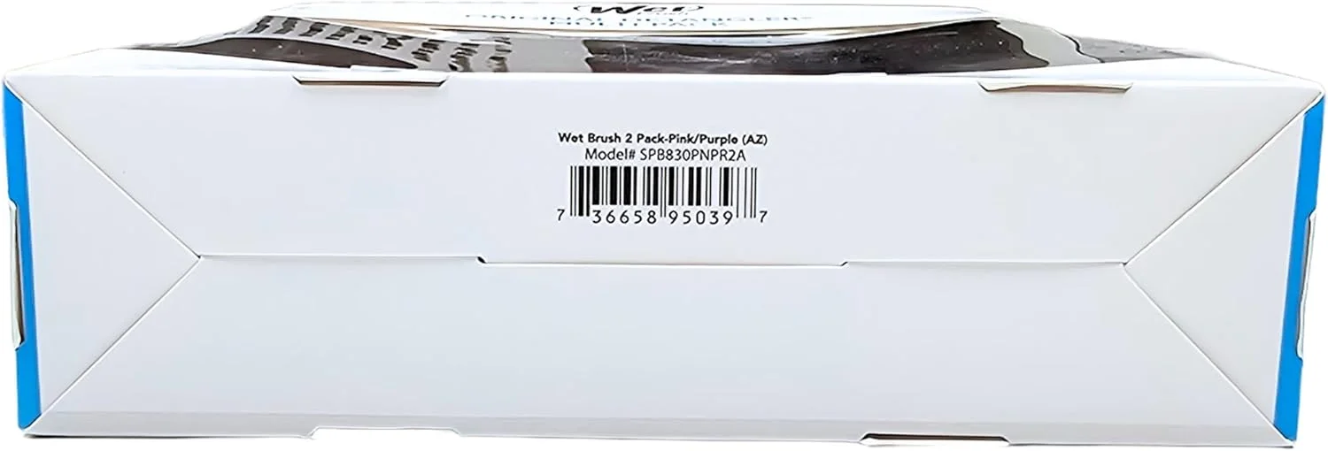 برس مو خیس اورجینال دیتانگلر با موهای نرم IntelliFlex، دیتانگلر برای انواع مو - 2 عدد (صورتی و بنفش) برس مو خیس اورجینال دیتانگلر با موهای نرم IntelliFlex، دیتانگلر برای انواع مو - 2 عدد (صورتی و بنفش)