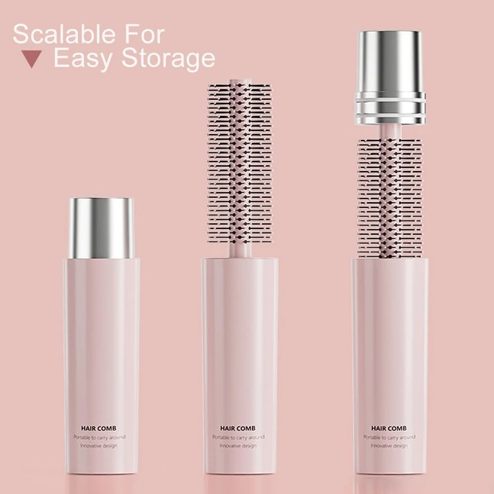 برس گرد مسافرتی برای خشک کردن مو، برس کوچک حالت دهنده موهای فر برای موهای ضخیم و نازک، فر کردن، صاف کردن، موهای خیس و خشک - سایز مسافرتی (رنگ: صورتی) برس گرد مسافرتی برای خشک کردن مو، برس کوچک حالت دهنده موهای فر برای موهای ضخیم و نازک، فر کردن، صاف کردن، موهای خیس و خشک - سایز مسافرتی (رنگ: صورتی)