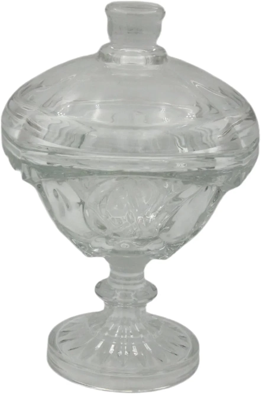 ظرف شیشه ای درب دار طرح گل هامز آیدیاز - ظرف مربع شفاف با جزئیات گل کوچک برای آجیل، تنقلات، انبار و دکور آشپزخانه (26 ارتفاع x 19.5 طول x 19.5 عرض سانتی متر) ظرف شیشه ای درب دار طرح گل هامز آیدیاز - ظرف مربع شفاف با جزئیات گل کوچک برای آجیل، تنقلات، انبار و دکور آشپزخانه (26 ارتفاع x 19.5 طول x 19.5 عرض سانتی متر)